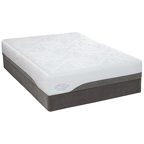 Sealy posturepedic latex mattress with power base